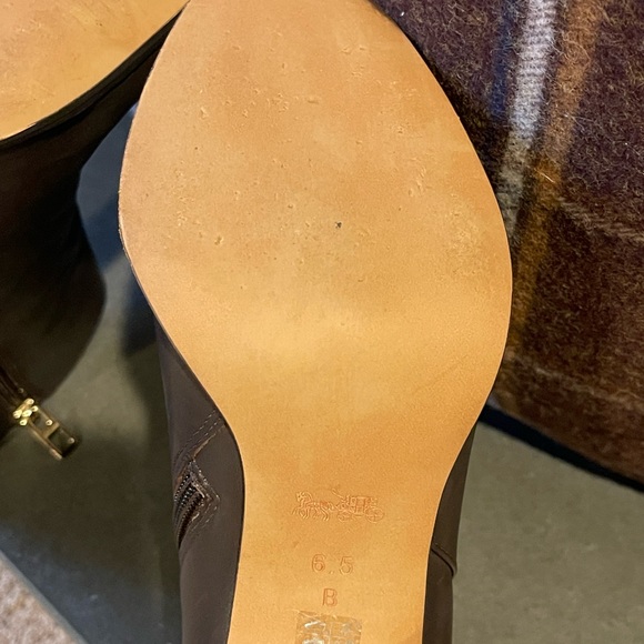 🤎🤍 COACH 🤎🤍Jemma Bootie Size 6.5 - Picture 9 of 12